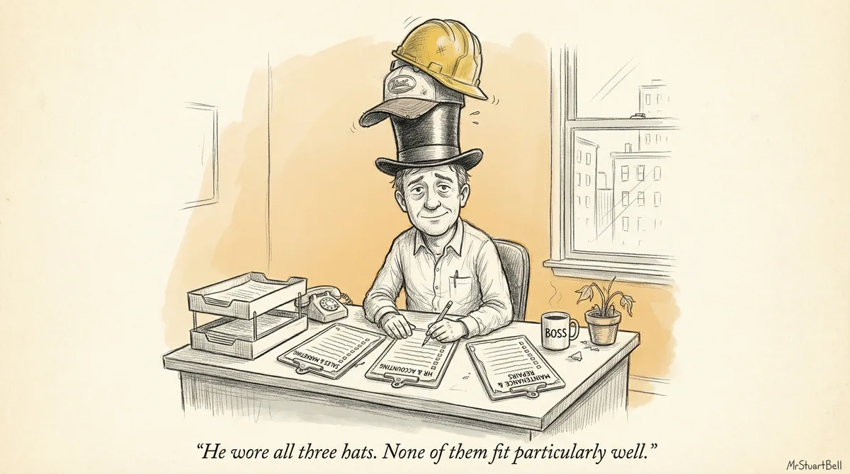 Your Three Roles as a Small Business Owner