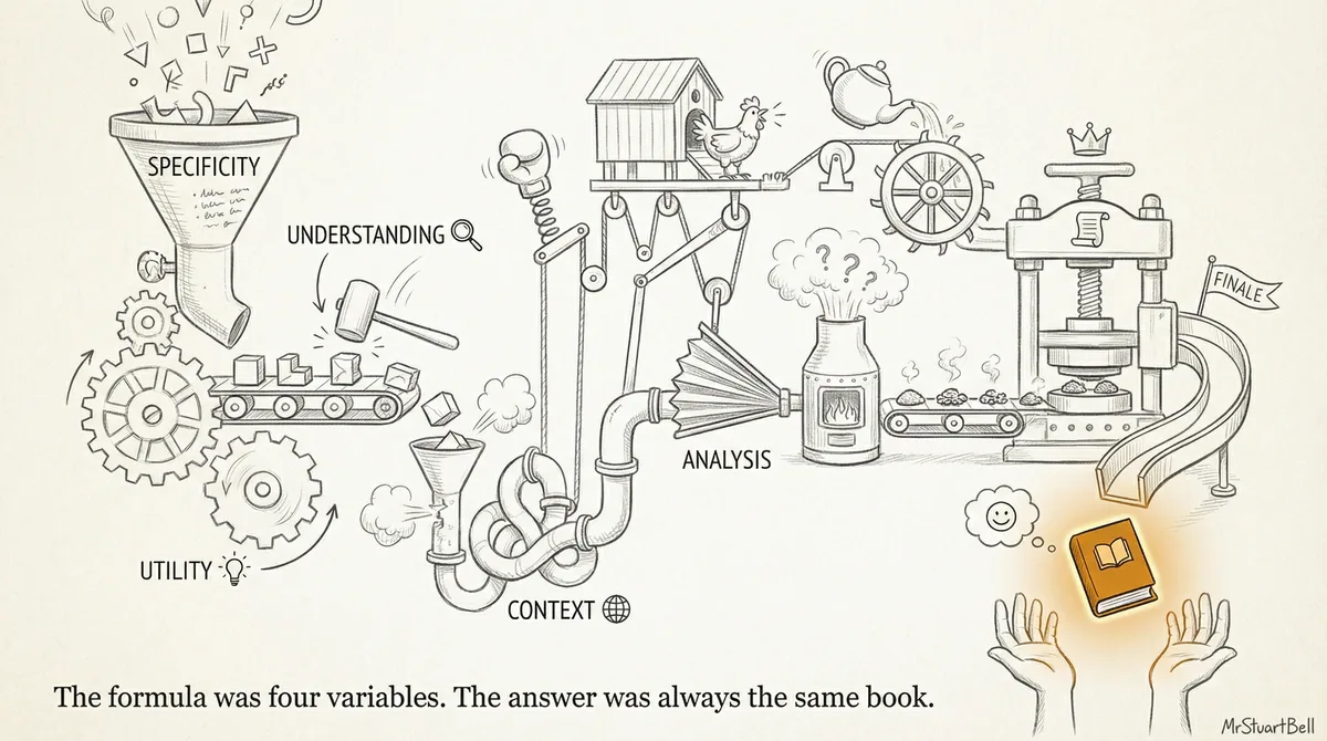 The Book Equation: A Framework for Conversation-Starting Books