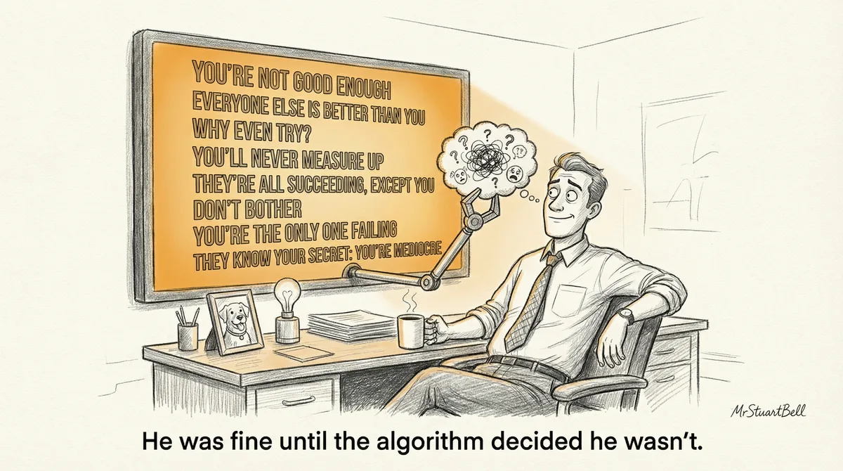 When Imposter Syndrome Is Just the Algorithm Messing With You