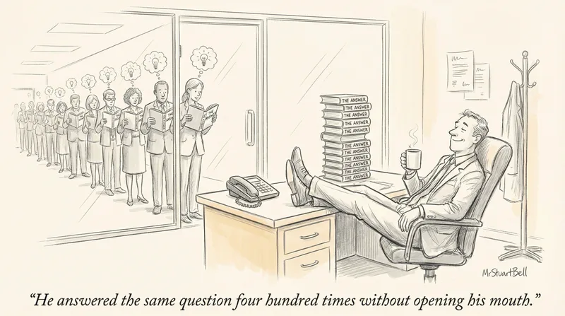 The Hidden Efficiency Win of Having a Book