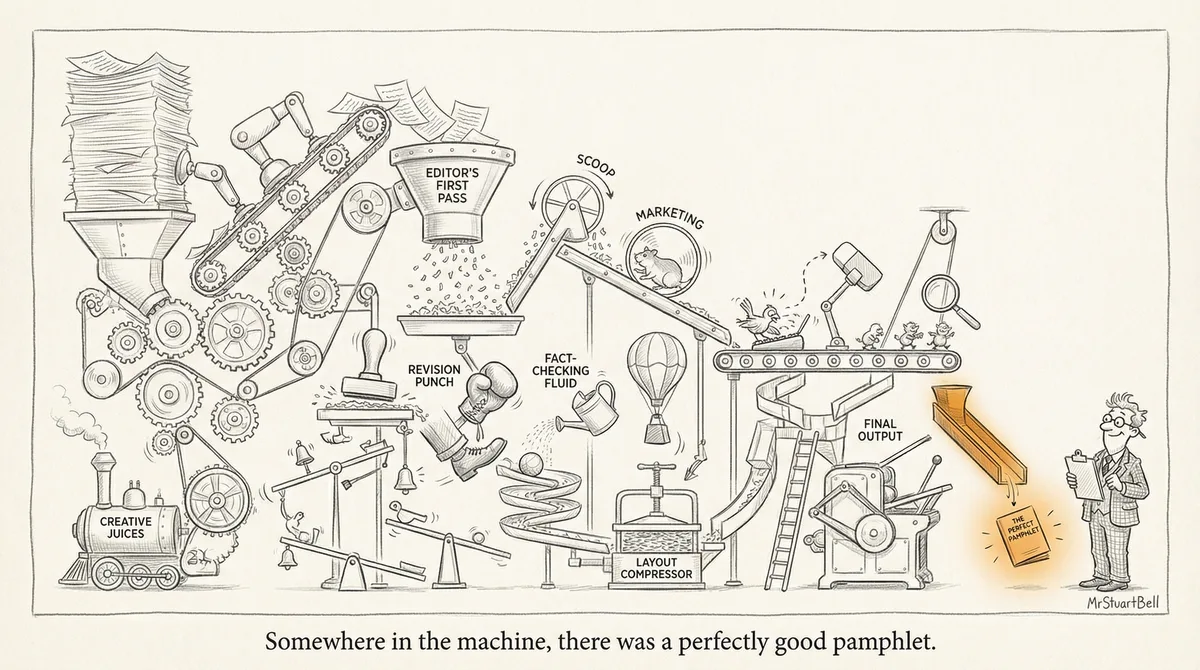 Halving Your Book's Content Will Double Your Results