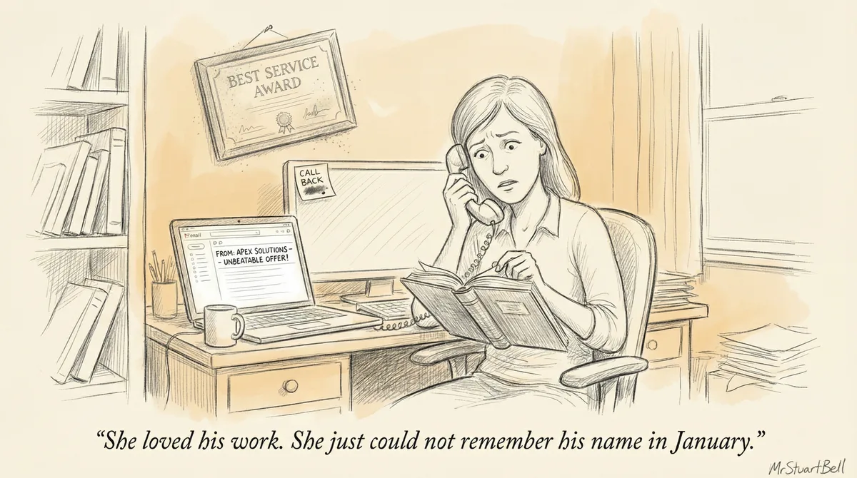 88% Say They'd Use You Again. Only 12% Actually Do.