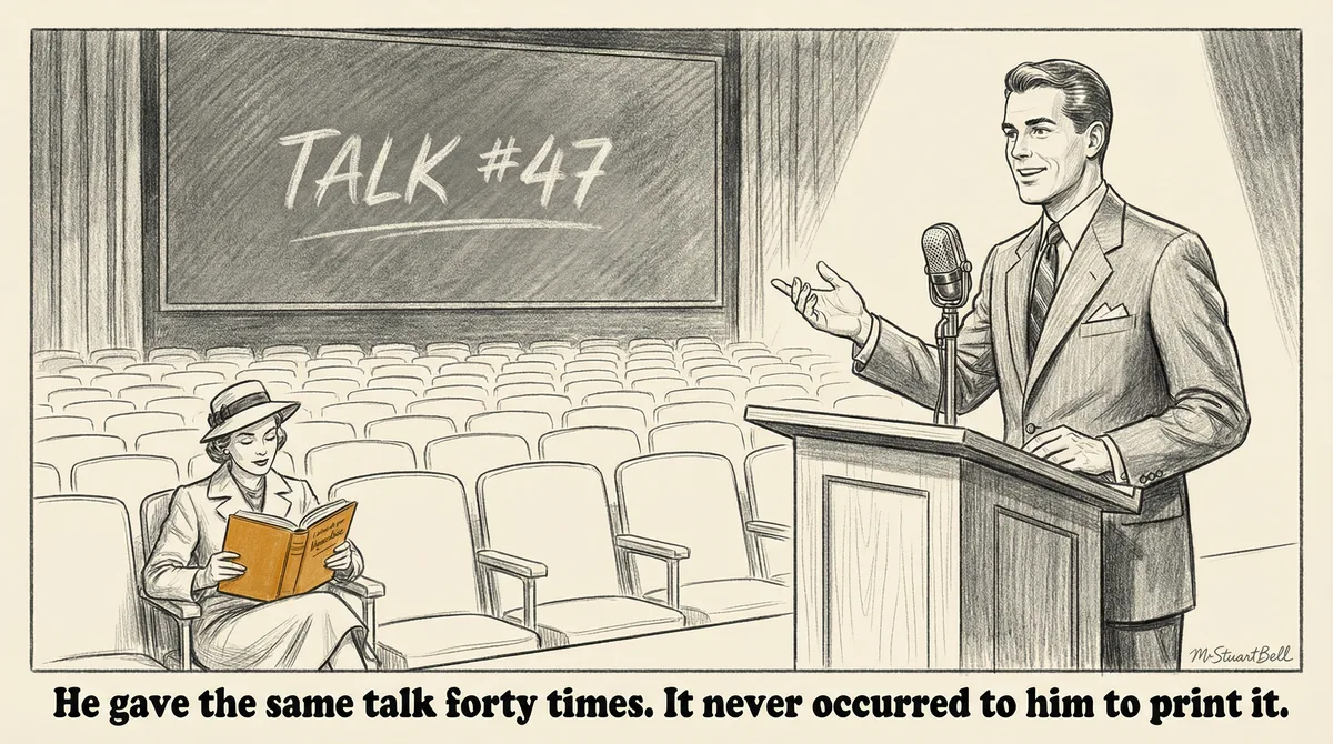 Your Best Presentation Is Already a Book