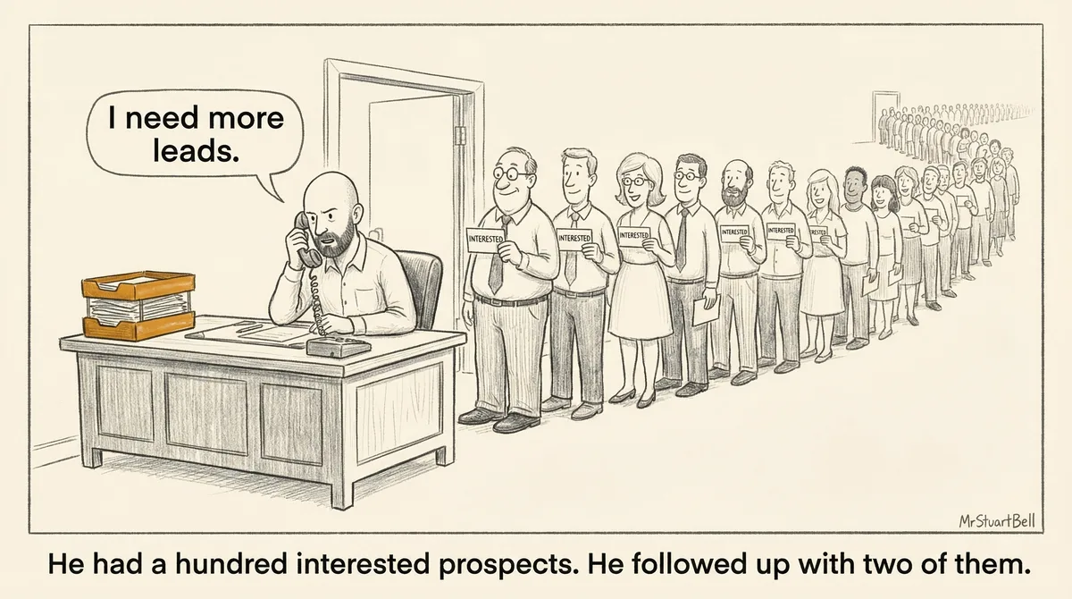 80% of Your Leads Aren't Cold. You Just Stopped Talking to Them.
