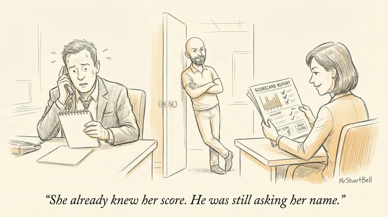 The Scorecard Closes Before You Pick Up the Phone