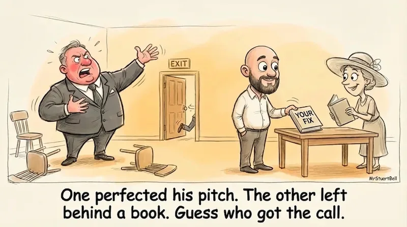 Nobody Remembers Your Elevator Pitch