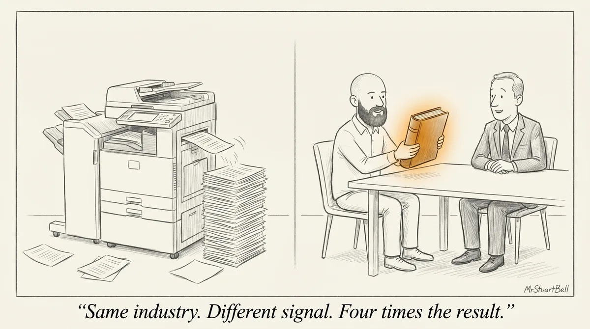 The Firms Getting 4x ROI Aren't Creating More Content