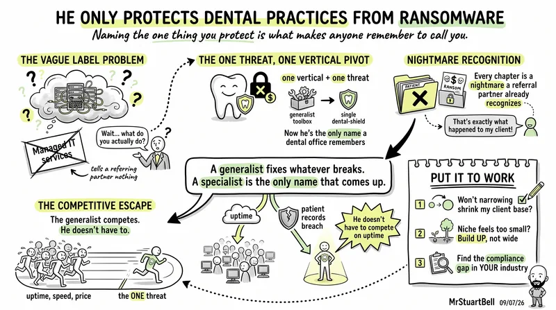 He Only Protects Dental Practices From Ransomware
