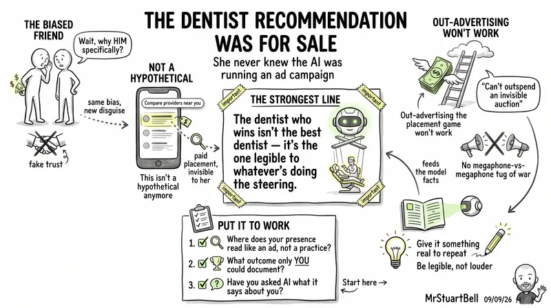 The Dentist Recommendation Was for Sale. She Never Knew.