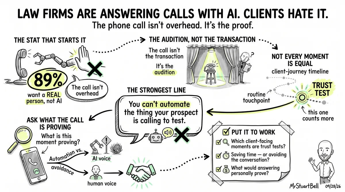 Law Firms Are Answering Calls With AI. Clients Hate It.