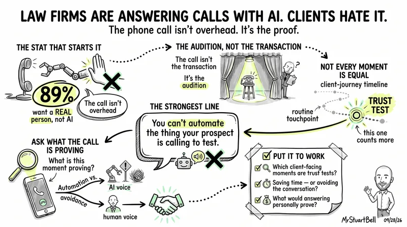 Law Firms Are Answering Calls With AI. Clients Hate It.
