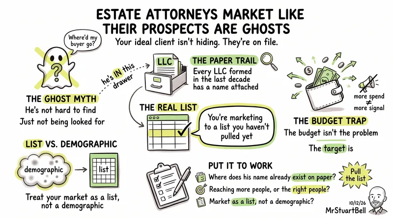 Estate Attorneys Market Like Their Prospects Are Ghosts