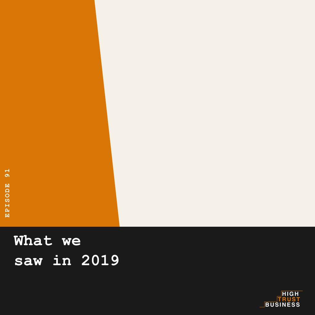 What we saw in 2019 - Ep:091 episode artwork