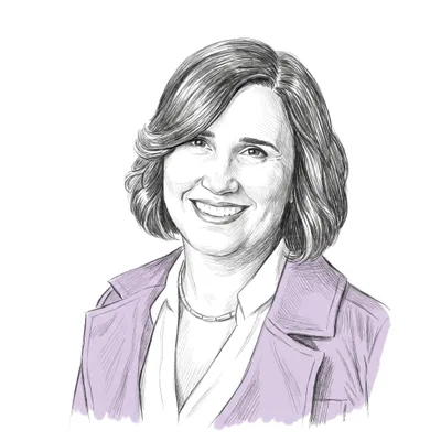 Pencil sketch of Jamie Shibley
